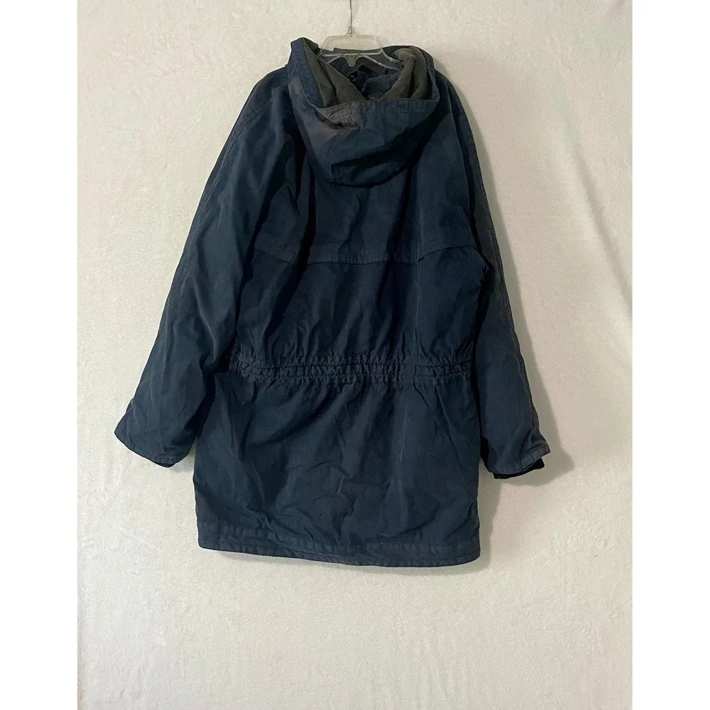 Vtg Banana Republic Adventure Outfitters Archive Safari Canvas Jacket Parka Lg
